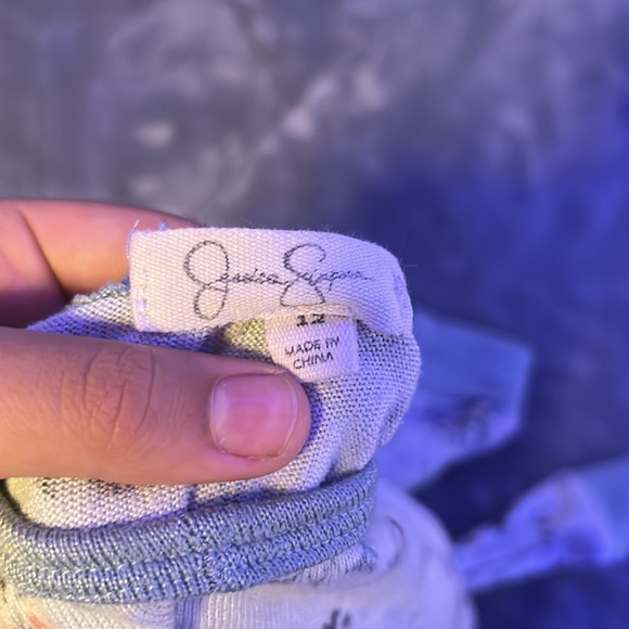 Girls flower pj set - Picture 2 of 2